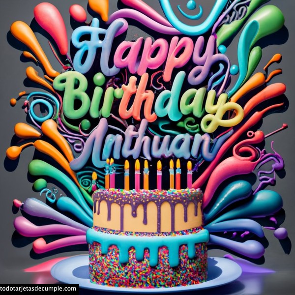 magenes feliz cumpleaños nombres 3d anthuan
