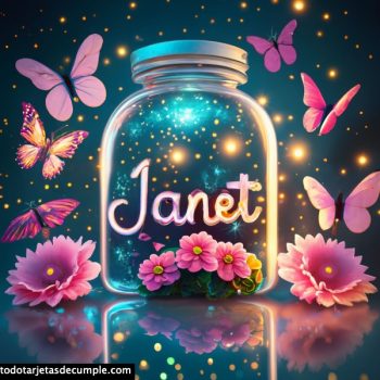 imagenes hermosas con mi nombre 3d janet