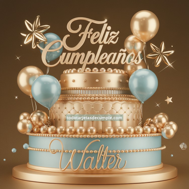 nombres feliz cumpleaños en celeste