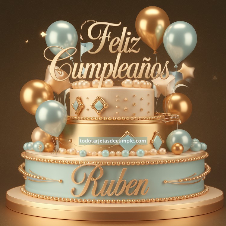nombres feliz cumpleaños en celeste