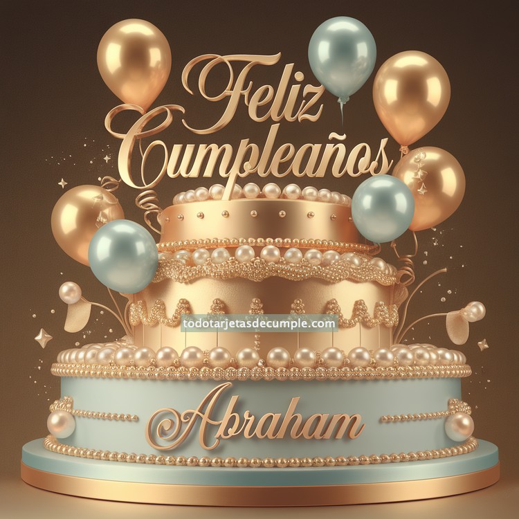 nombres feliz cumpleaños en celeste