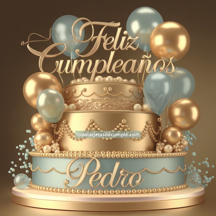 nombres feliz cumpleaños en celeste