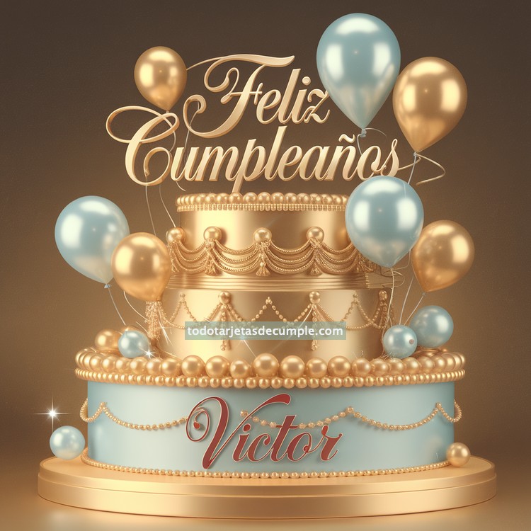 nombres feliz cumpleaños en celeste