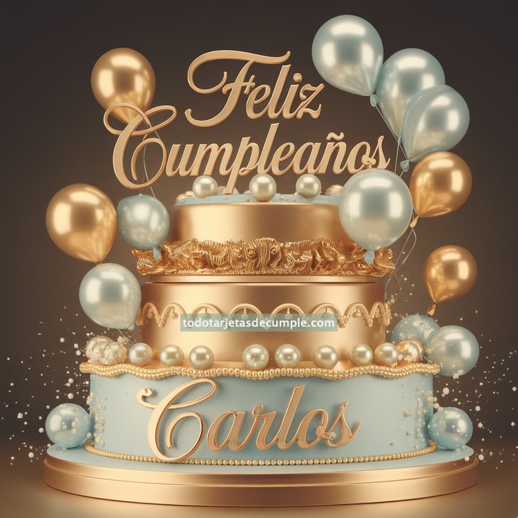 nombres feliz cumpleaños en celeste