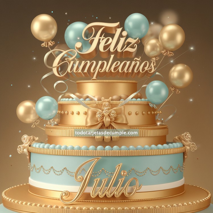 nombres feliz cumpleaños en celeste