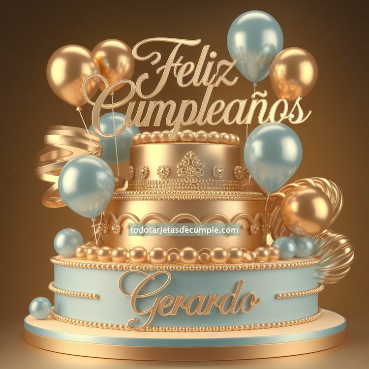 nombres feliz cumpleaños en celeste