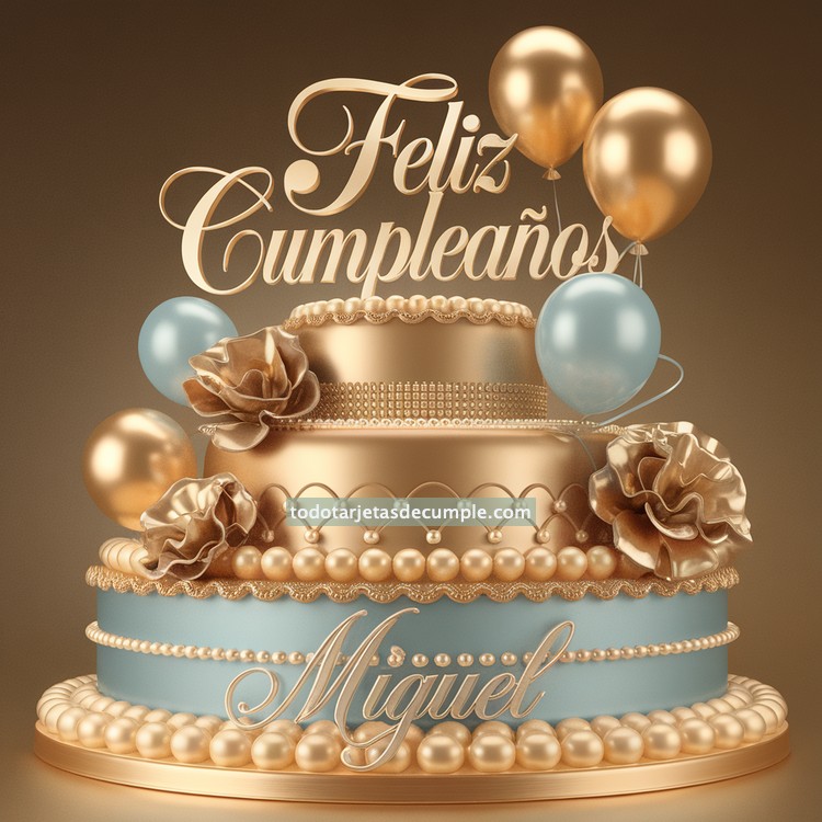 nombres feliz cumpleaños en celeste