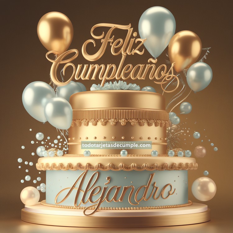nombres feliz cumpleaños en celeste