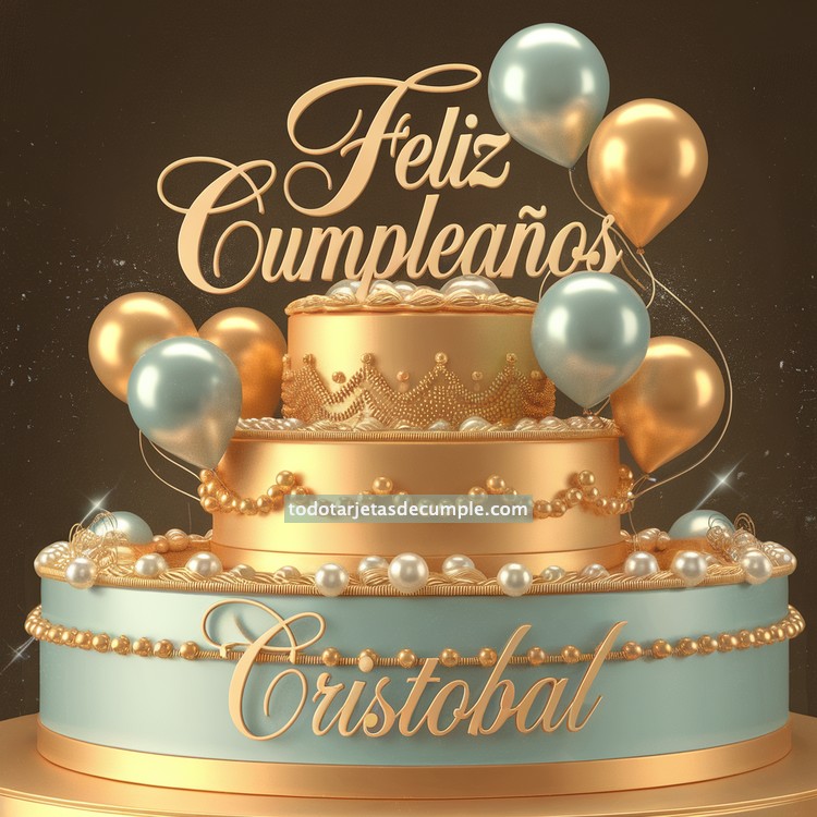 nombres feliz cumpleaños en celeste