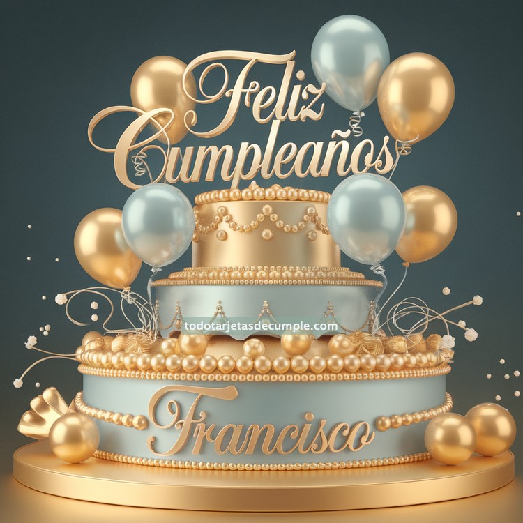 nombres feliz cumpleaños en celeste