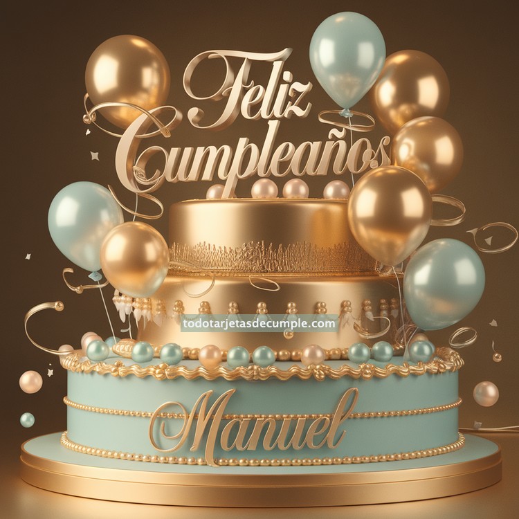 nombres feliz cumpleaños en celeste