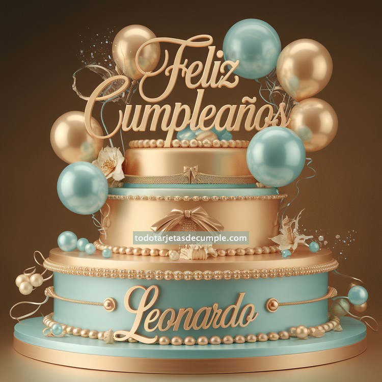 nombres feliz cumpleaños en celeste