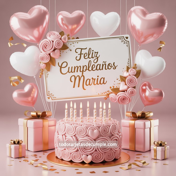 nombres mujer pastel feliz cumple