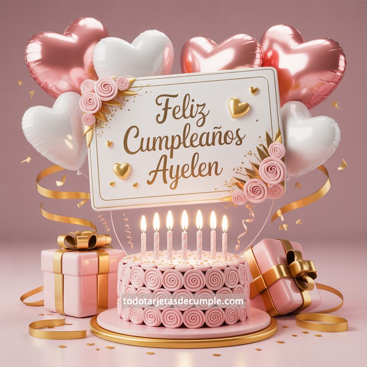 nombres mujer pastel feliz cumple