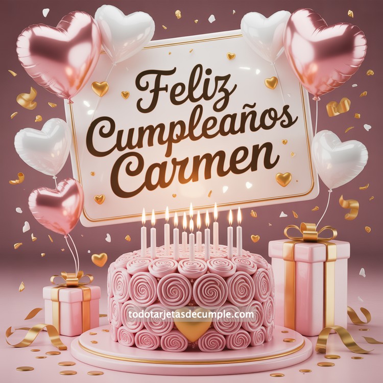 nombres mujer pastel feliz cumple