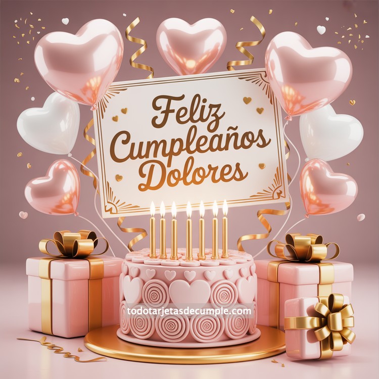 nombres mujer pastel feliz cumple