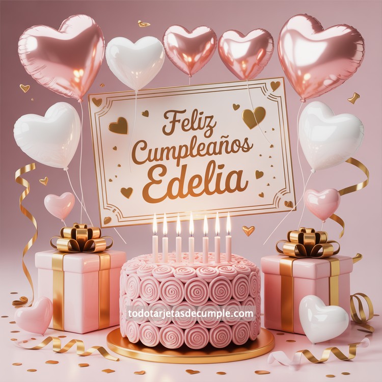 nombres mujer pastel feliz cumple