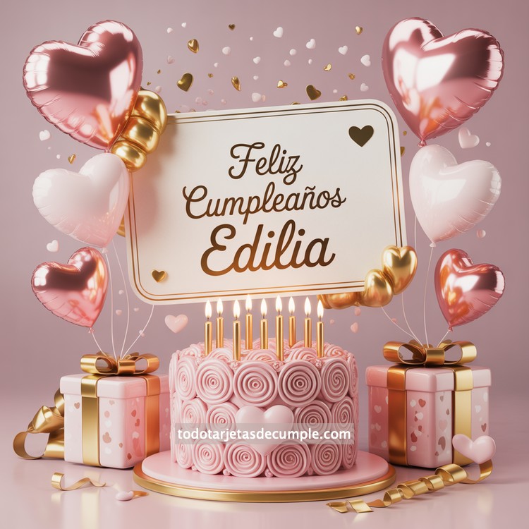 nombres mujer pastel feliz cumple
